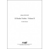 Naulais J. 12 Etudes Variees Vol 2 Clarinette Solo