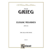 Grieg E. Melodies Elegiaques Violoncelle