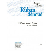 Hahn R. le Ruban Denoue Valses 2 Pianos et Une Melodie