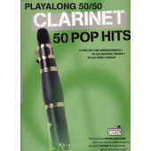 Playalong 50/50 50 Pop Hits Clarinet