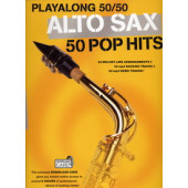 Playalong 50/50 50 Pop Hits Saxo EB