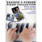 Easiest 5-FINGER Piano Collection Film Songs