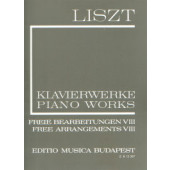 Liszt F. Transcriptions et Arrangements Vol 8 Piano