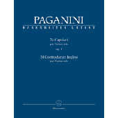 Paganini N. 24 Caprices OP 1 Violon