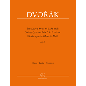 Dvorak A. Quatuor N°5 OP 9 Cordes