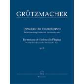 Grutzmacher 24 Etudes Opus 38 Violoncelle