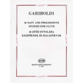 Gariboldi G. 30 Etudes Faciles et Progressives Flute