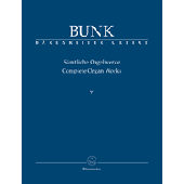 Bunk G. Complete Organ Works Vol V Orgue
