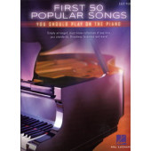 First 50 Popular Songs Piano