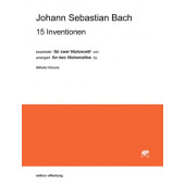Bach J.s. Inventions Violoncelles
