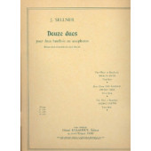 Sellner J. 12 Duos Vol 3 Hautbois/saxo
