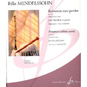 Mendelssohn F. Romances Sans Paroles OP 62/67 Vol 5 Hautbois