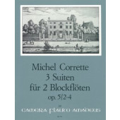 Corrette M.suites OP 5  3 Flutes A Bec