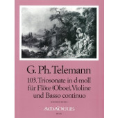 Telemann G.p. 103. Trio Sonate RE Mineur