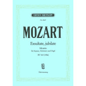 Mozart W.a. Exultate Jubilate KV 165 Choeur