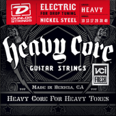 Jeu de Cordes Electrique Dunlop Strings DHCN1150 Heavy Core 11/50