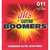 Jeu de Cordes Electrique Ghs Strings Gbl Boomers File Rond 11/50