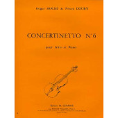Roche R./doury P. Concertinetto N°6 Alto