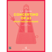 Coerne L.a. Concertino OP 63 Violon