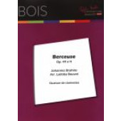 Brams J. Berceuse OP 49 N°4 Quatuor de Clarinettes