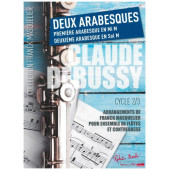 Debussy C. Arabesques Flutes et Contrebasse