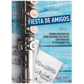Masquelier F. Fiesta de Amigos Flutes, Contrebasse et Castagnettes