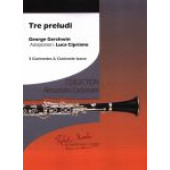 Gershwin G. Tre Preludi Quatuor de Clarinettes