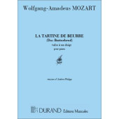 Mozart W.a. la Tartine de Beurre Piano