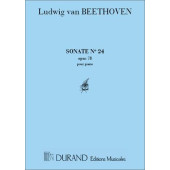 Beethoven L.v. Sonate N°24 OP 78 Piano
