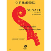 Haendel G.f. Sonate Sol Mineur Violoncelles