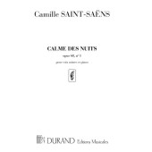 SAINT-SAENS C. Calme Des Nuits OP 68 N°1 Choeur
