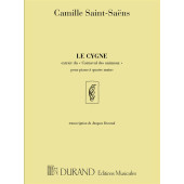 SAINT-SAENS C. le Cygne Piano 4 Mains
