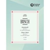 Busch A. Hausmusik Duett OP 26 N°1 Violon Clarinette