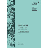 Schubert F. Messe D 167 Choeur