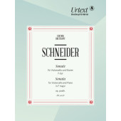 Schneider F. Sonate FA Majeur Violoncelle