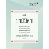 Bach C.p.e. Sonates Vol 2 WQ 126 - WQ 127 Flute