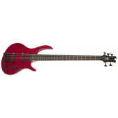 Epiphone Toby Deluxe V Bass Gloss Translucent Red