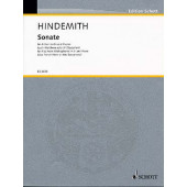 Hindemith P. Sonate Cor Alto/saxo Alto