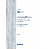 Hand C. Sonata Breve Flute A Bec Alto
