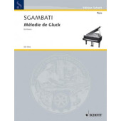 Sgambati G. Melodie de Gluck Piano