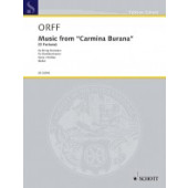 Orff C. Music From Carmina Burana Orchestre A Cordes Conducteur