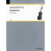 Hindemith P. Meditation Alto