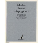 Schubert F. Sonate Arpeggione Alto Guitare
