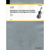 Lee S. Melodious And Progressive Exercises OP 131 2 Violoncelles