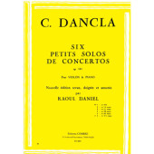 Dancla C. Petit Solo de Concerto OP 141 N°6 Violon