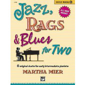 Mier M. Jazz Rags Blues For Two Piano 4 Mains