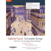 Faure G. Complete Songs Vol 3 Voix Moyenne
