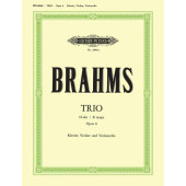 Brahms J. Trio N°1 OP 8 Cordes et Piano