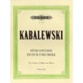 Kabalevski D. Studies OP 67 Violoncelle