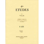 Lee S. 40 Etudes Melodiques OP 31  Vol 2 Violoncelle